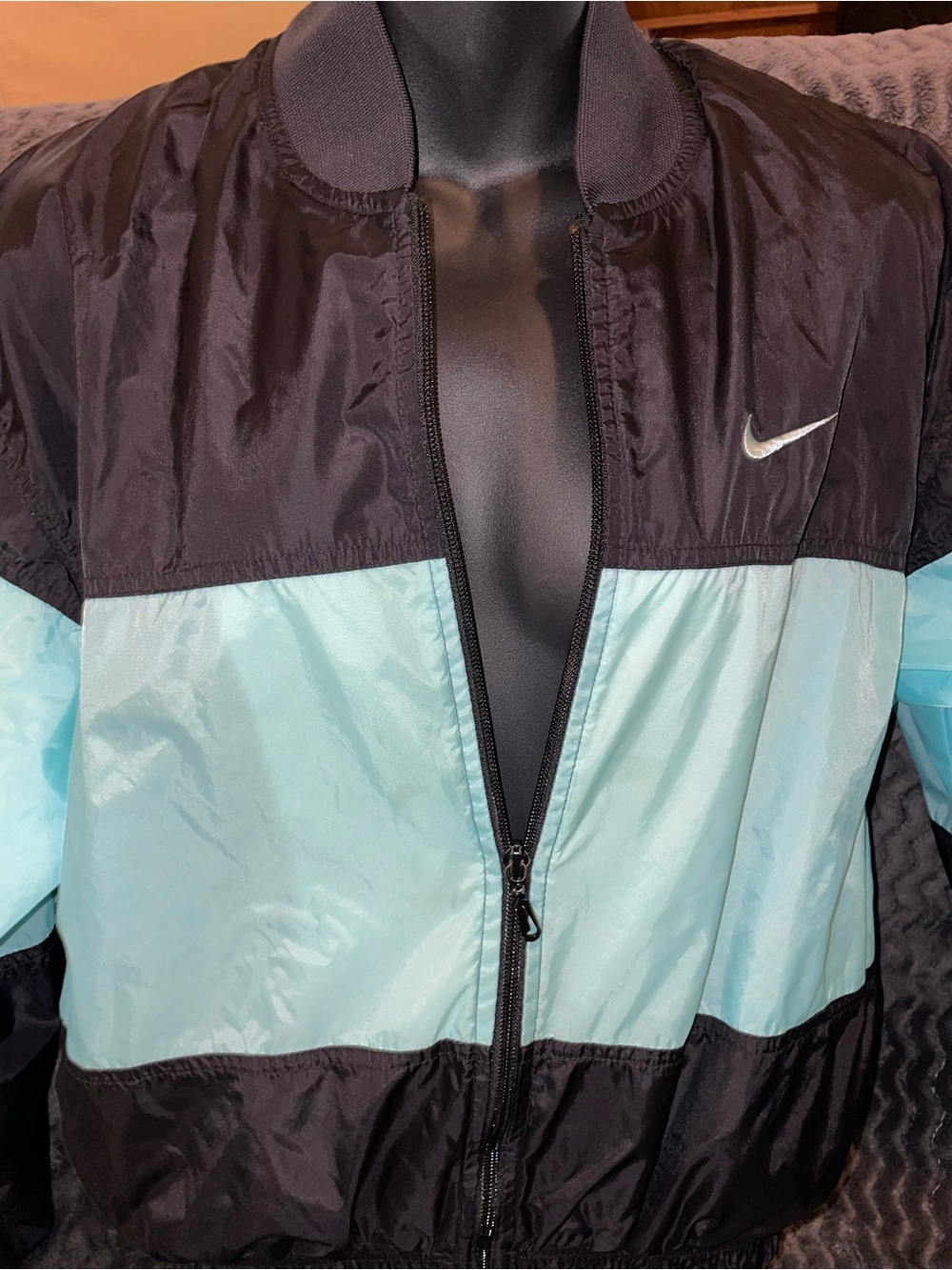 Vintage Nike Black & Blue Jacket